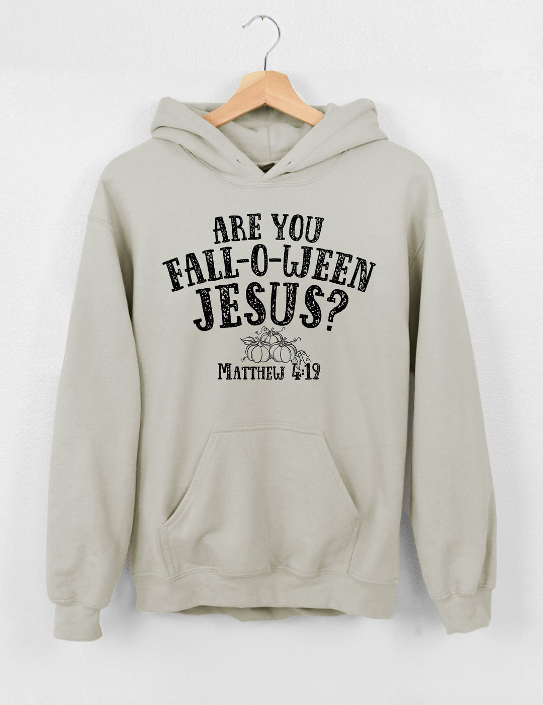 Are you Fall-o-ween Jesus Halloween Crop Hoodie