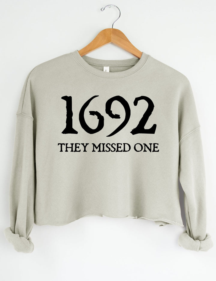 Halloween Salem 1692 They Missed One Sweatshirt