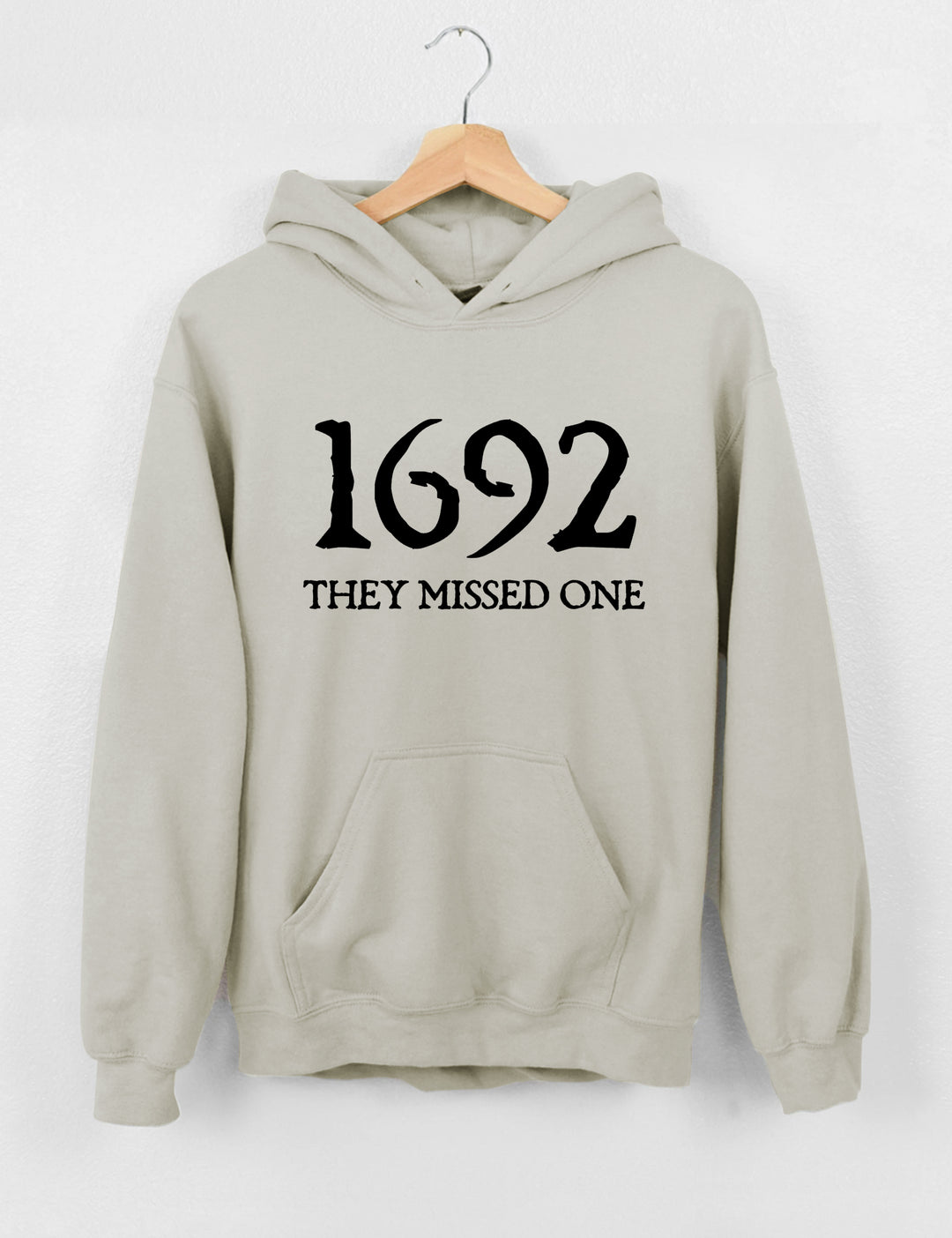 Halloween Salem 1692 They Missed One Crop Sweatshirt