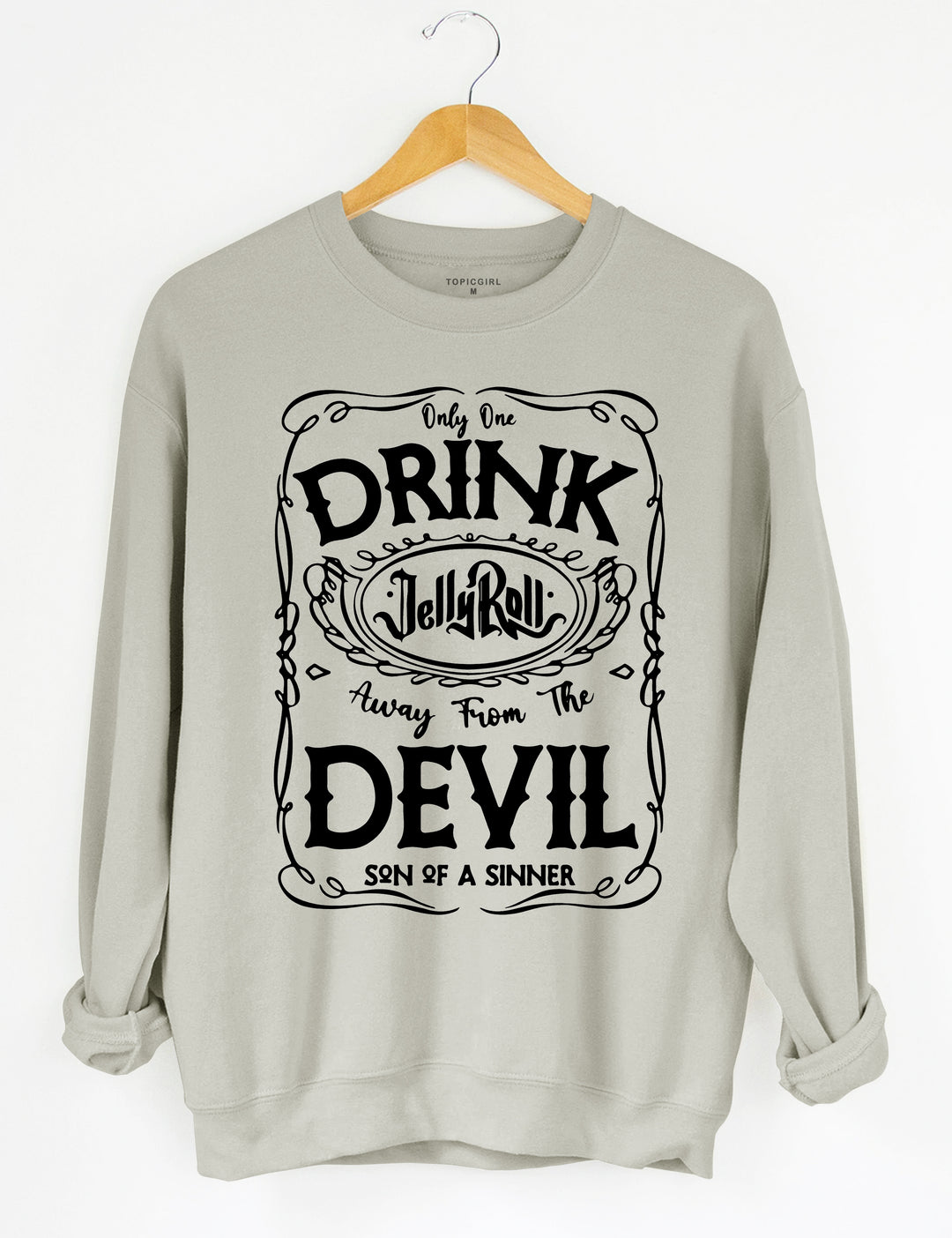 Jelly Roll Son of a Sinner Crop Sweatshirt