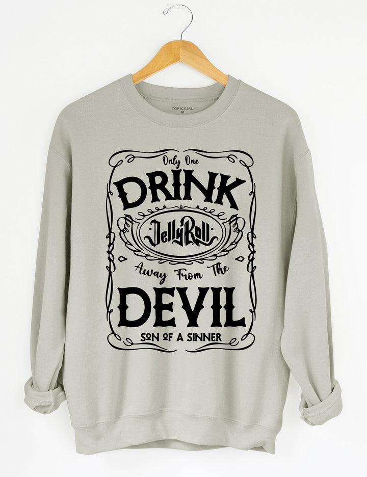 Jelly Roll Son of a Sinner Crop Sweatshirt