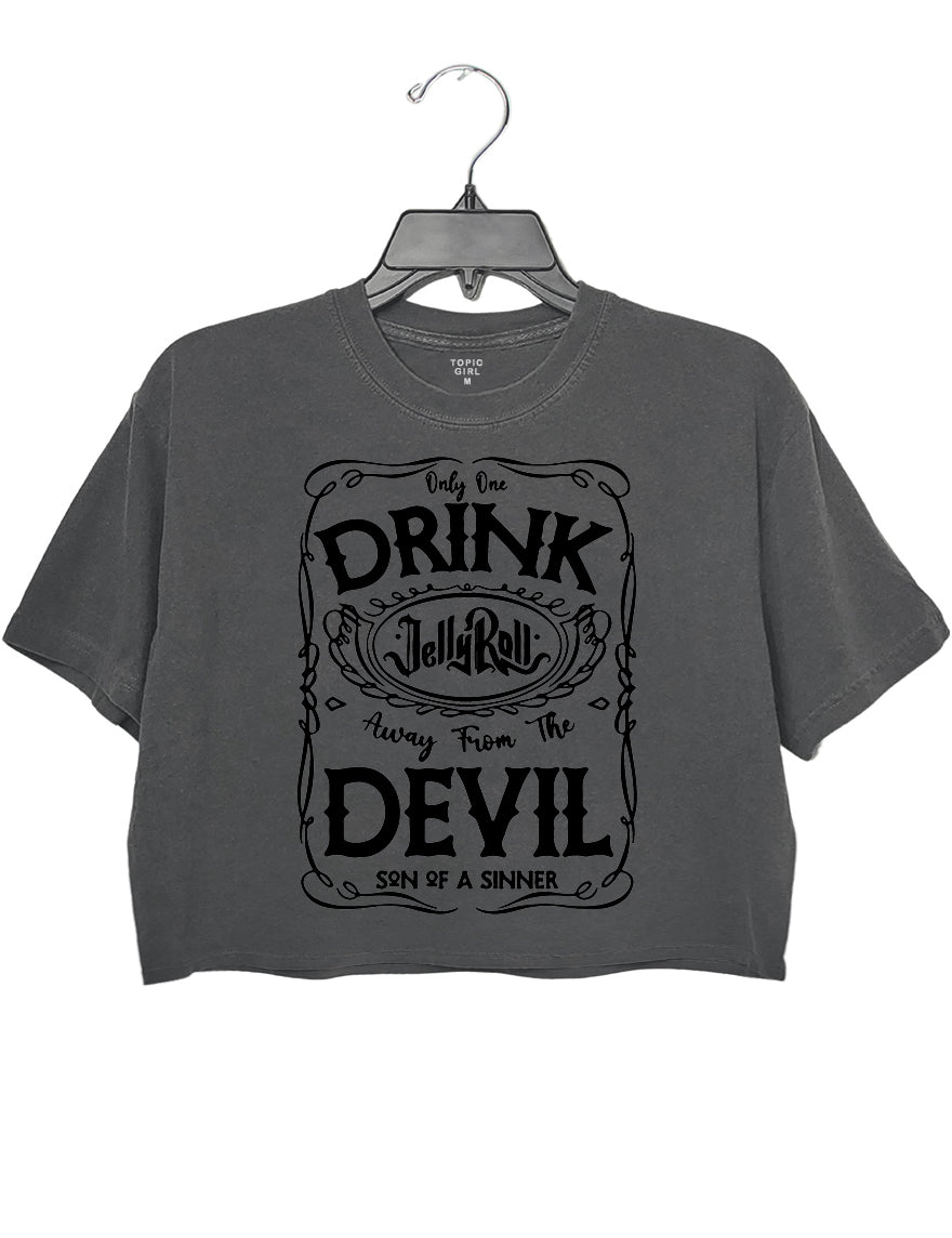 Jelly Roll Son of a Sinner Crop Sweatshirt