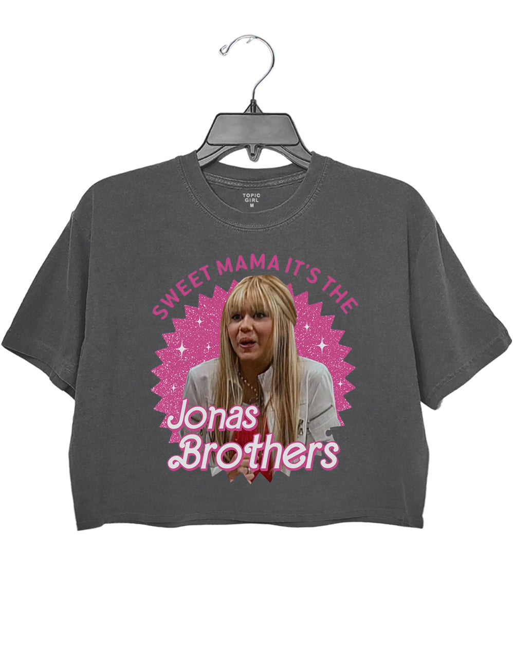 Sweet Mama It's The Jonas Brothers Crop Hoodie