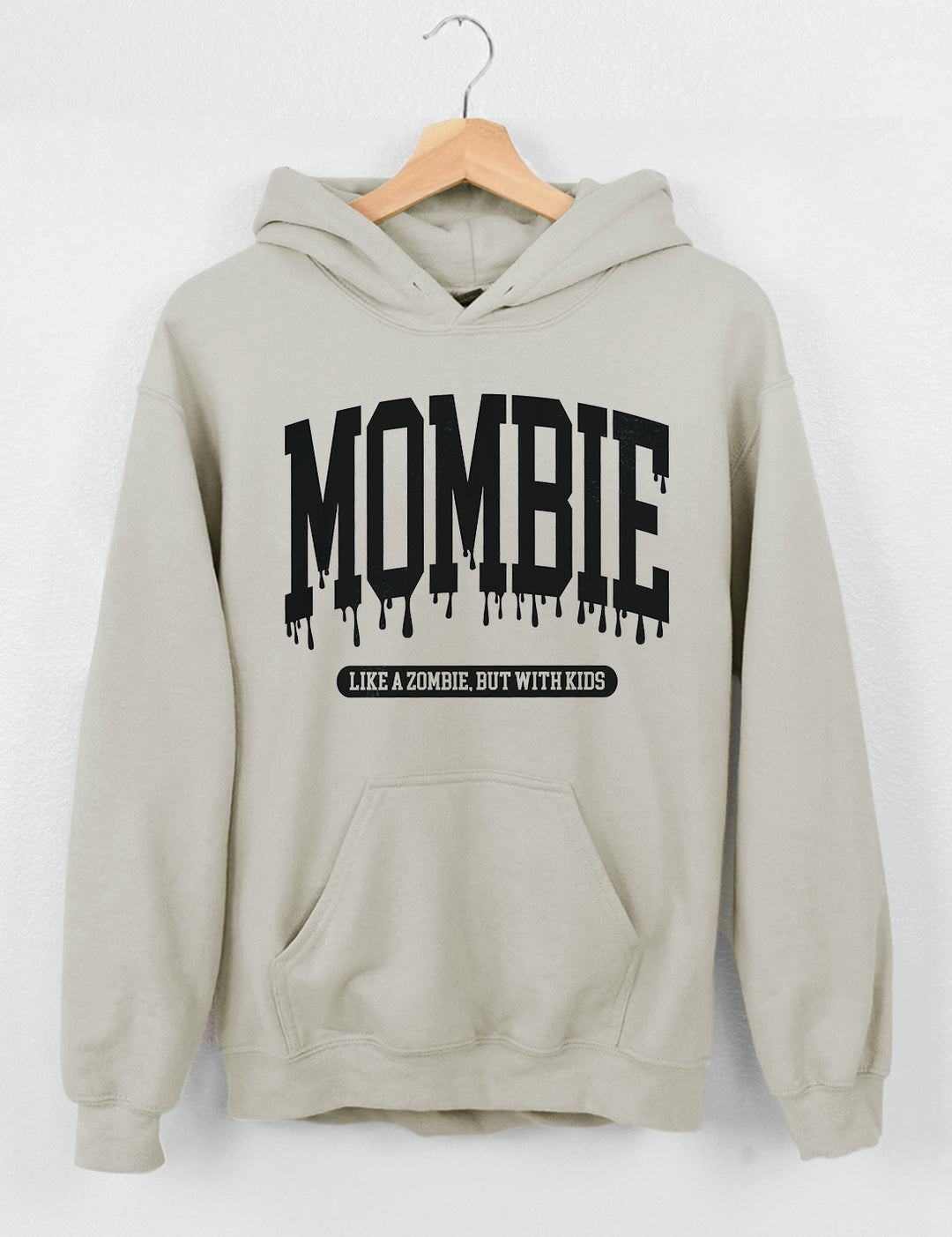 Mombie Like A Zombie But With Kids Crop Sweatshirt