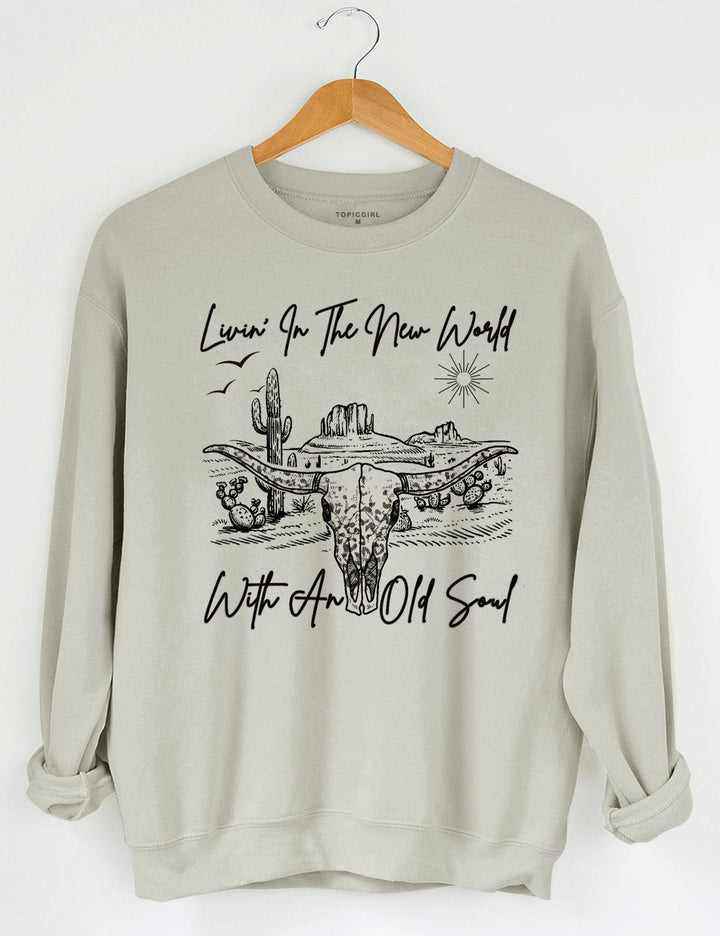 Rich Men North Of Richmond Crop Sweatshirt