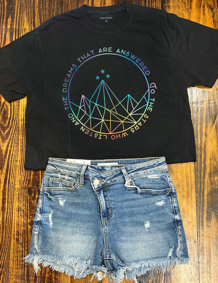 To The Stars Who Listen Tee