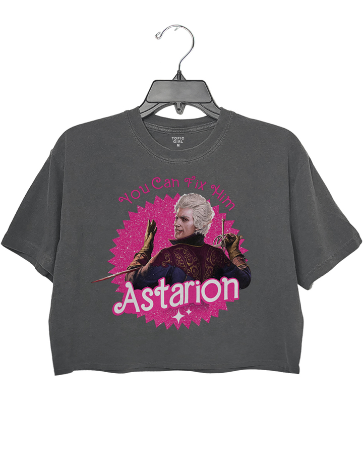 You Can Fix Him Astarion Baldur's Gate 3 Crop Top