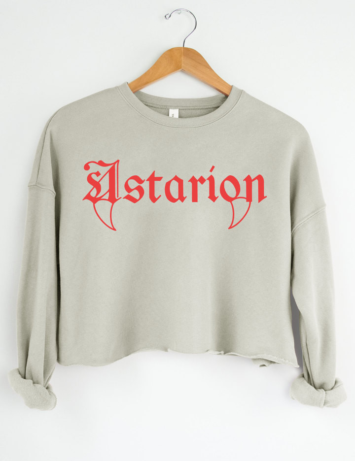 Astarion Baldur's Gate 3 Adventure Awaits Crop Sweatshirts