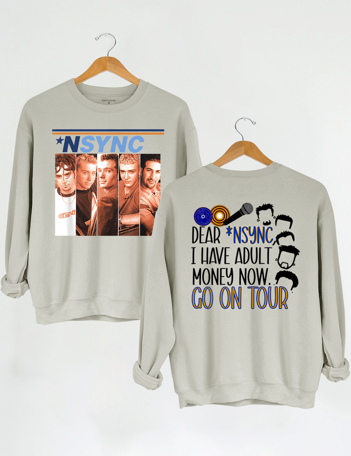 NSYNC Go On Tour Sweatshirt