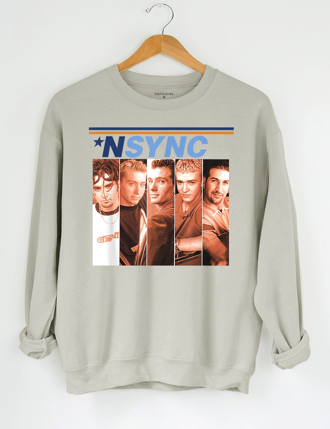 NSYNC Go On Tour  Crop Sweatshirt