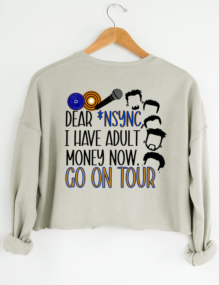 NSYNC Go On Tour Crop Top