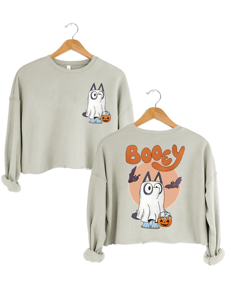 Booey Halloween Spooky Crop Top