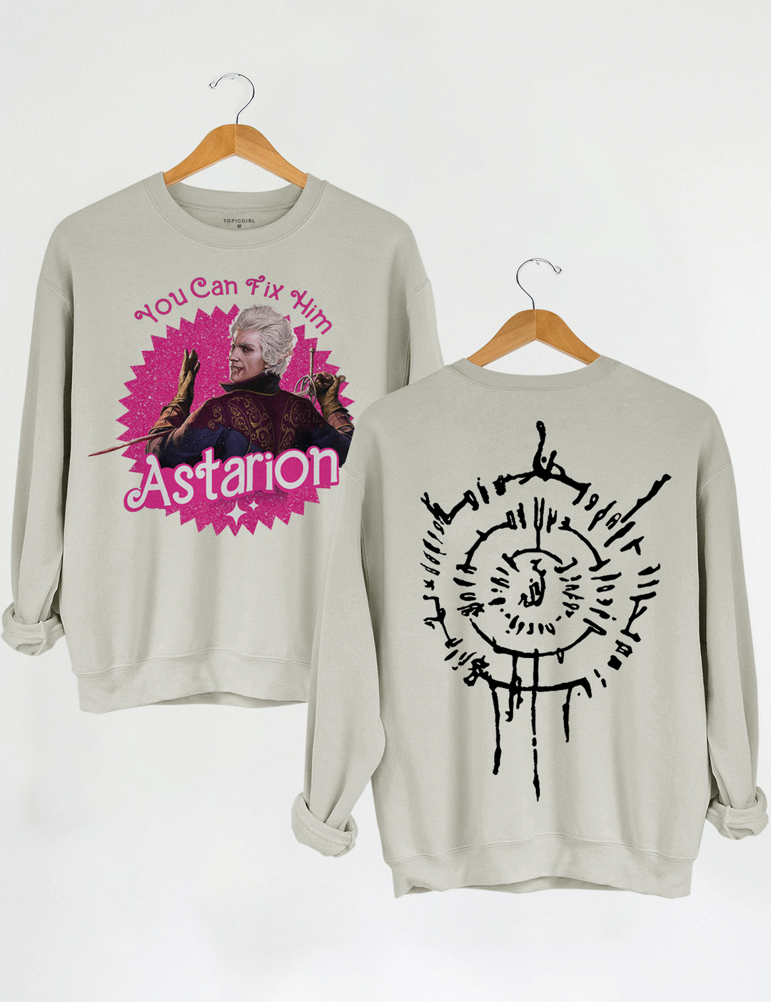 You Can Fix Him Astarion Crop Sweatshirt