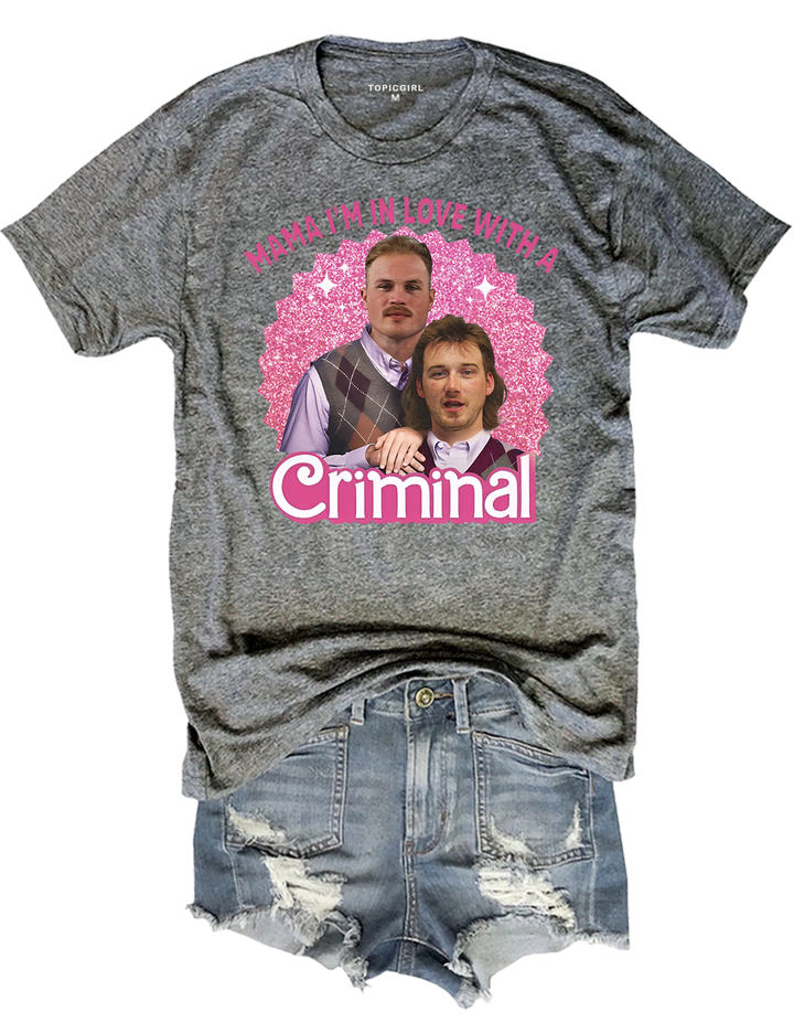 I’m In Love With A Criminal Crop Top