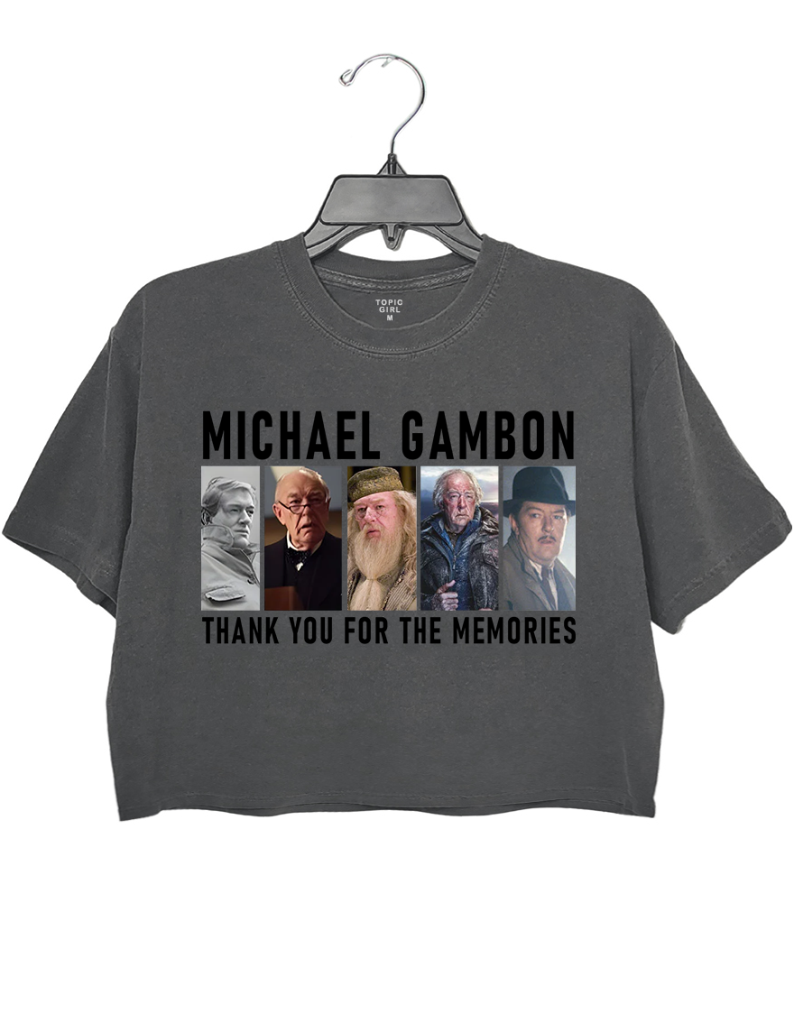 Michael Gambon Thank You For The Memories Tee