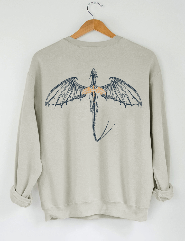 Basgiath War College Double-Sided Crop Sweatshirt