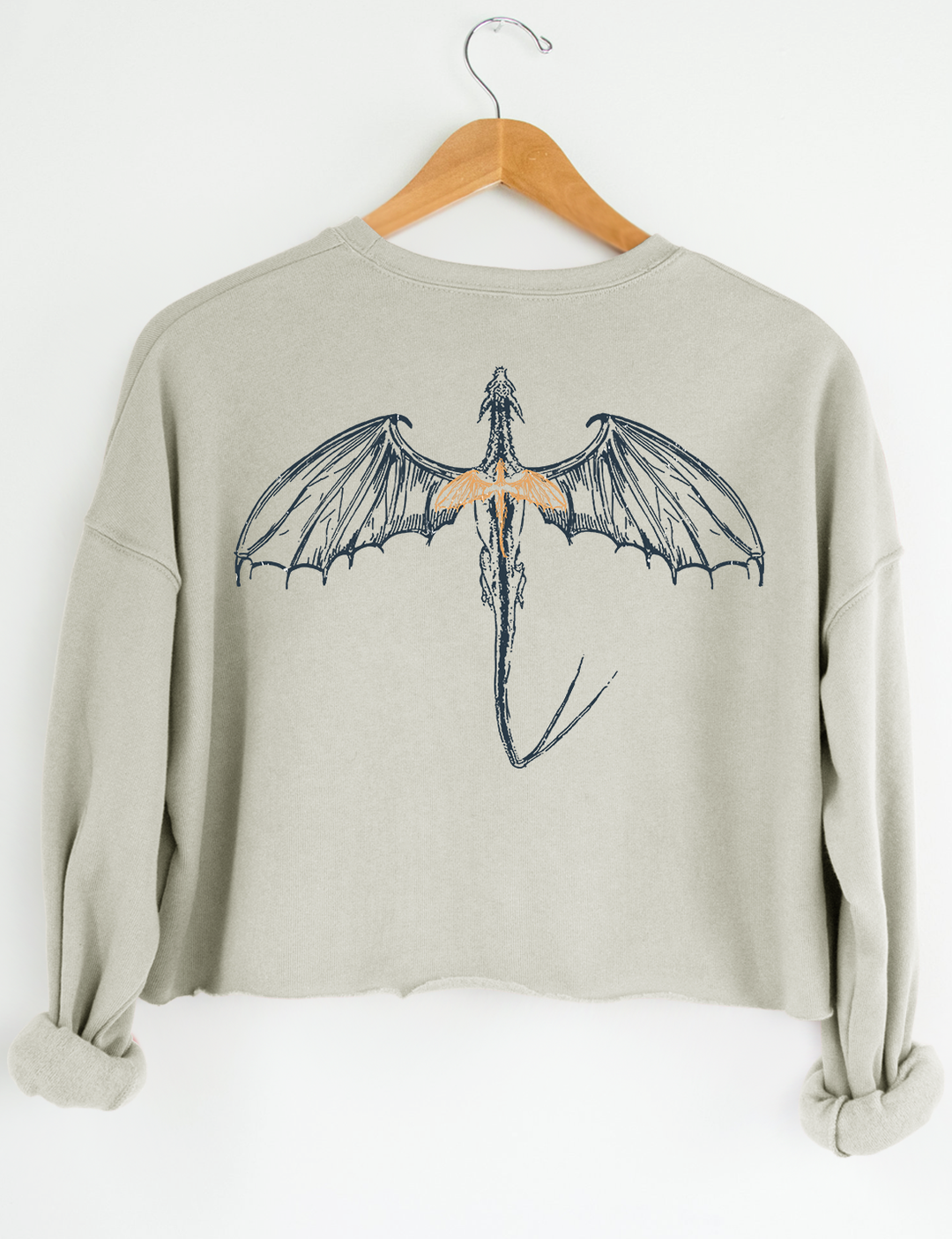 Basgiath War College Double-Sided Crop Sweatshirt