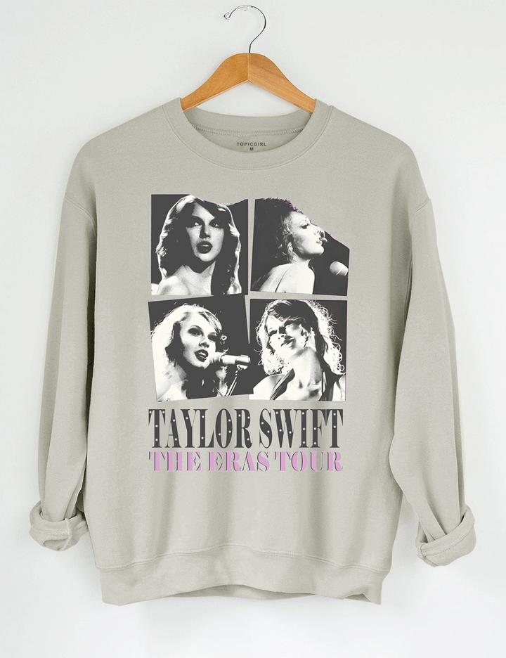 Taylor Swift Albums Crop Sweatshirt