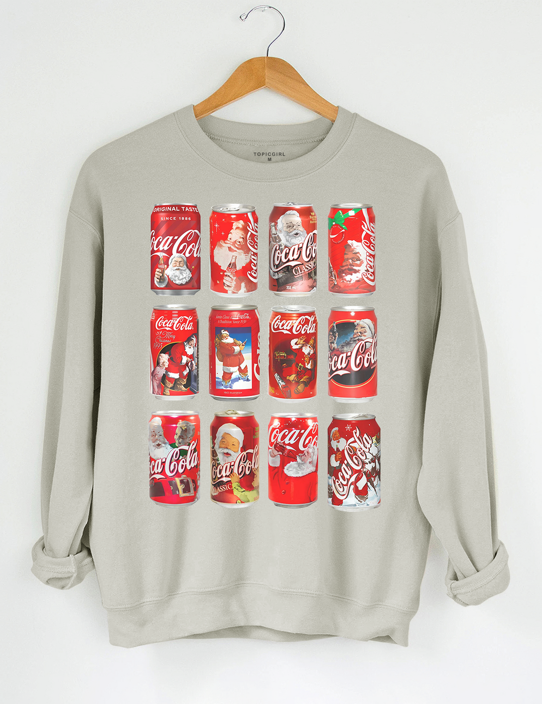 Christmas Soda Coke Crop Top