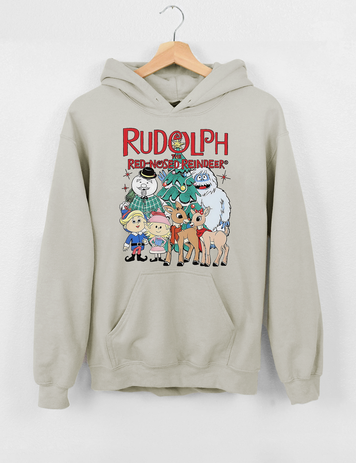 Rudolph The Red Nosed Reindeer Christmas Crop Top