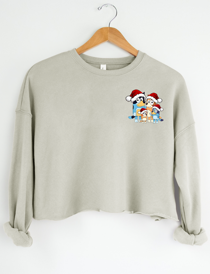 Rockin' Around the Christmas Tree Crop Top