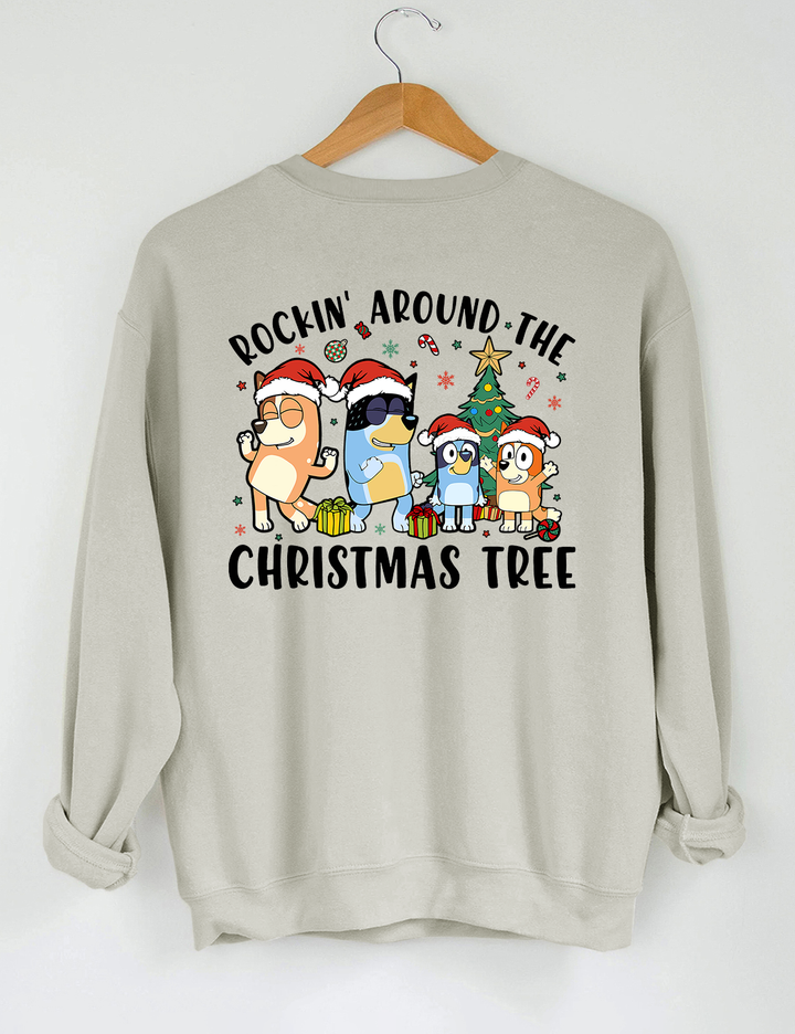 Rockin' Around the Christmas Tree Crop Top