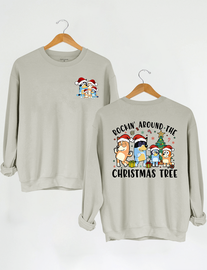 Rockin' Around the Christmas Tree Crop Top