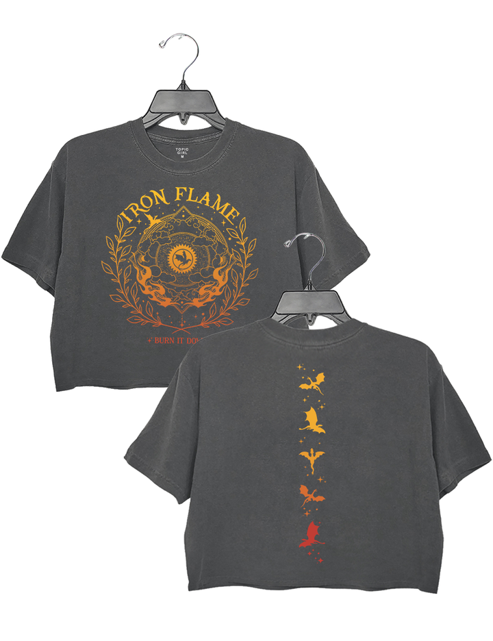 Iron Flame Fourth Wing Crop Top