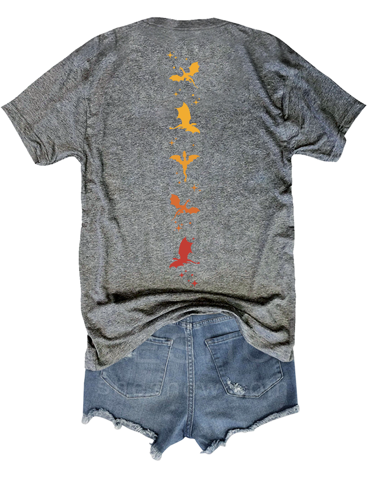 Iron Flame Fourth Wing Tee