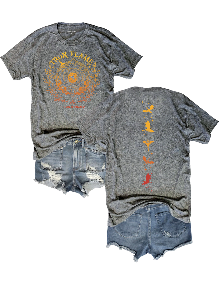 Iron Flame Fourth Wing Tee