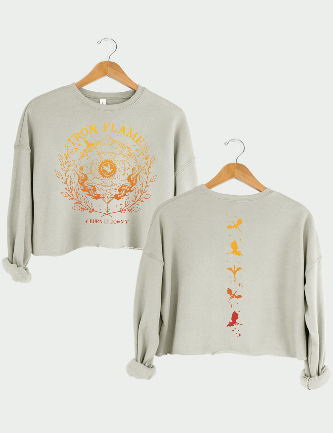 Iron Flame Fourth Wing Sweatshirt