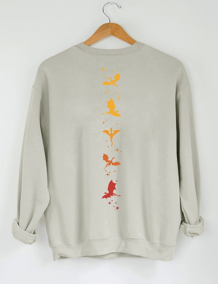 Iron Flame Fourth Wing Sweatshirt