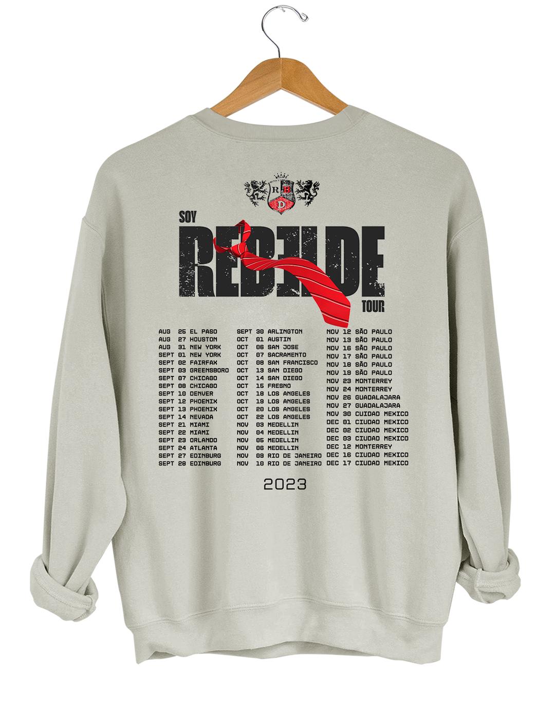 Soy Rebelde Tour 2023 Sweatshirt