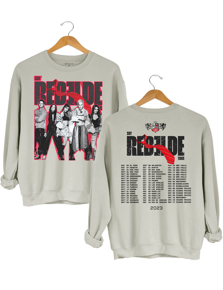 Soy Rebelde Tour 2023 Sweatshirt