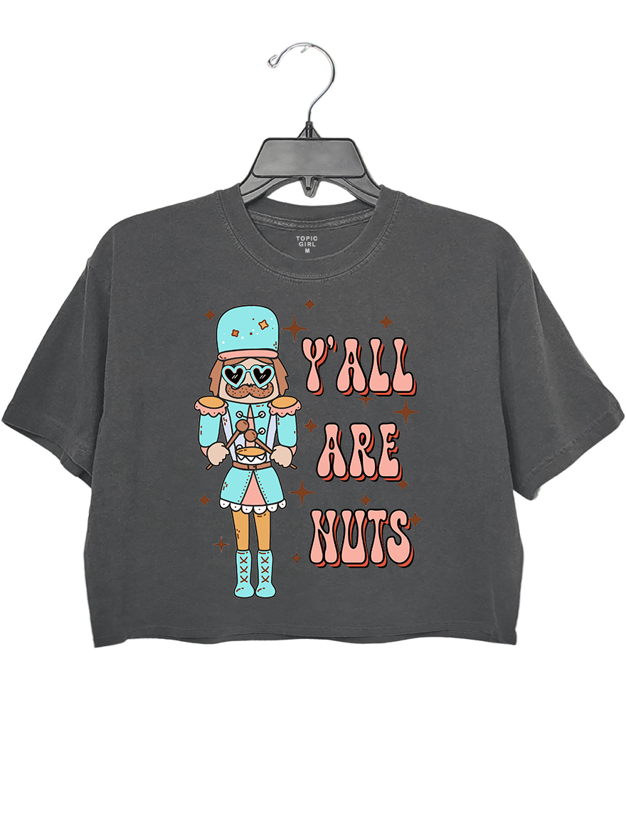 Y'all Are Nuts Christmas Tee