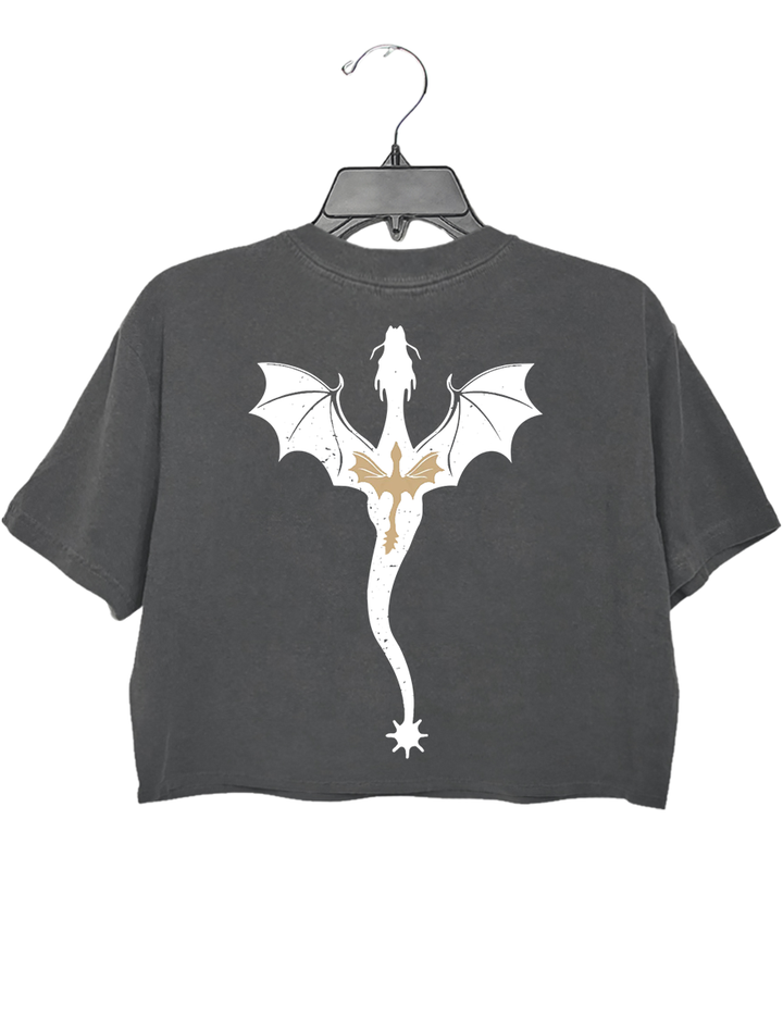 Iron Flame Burn It Down Crop Sweatshirt