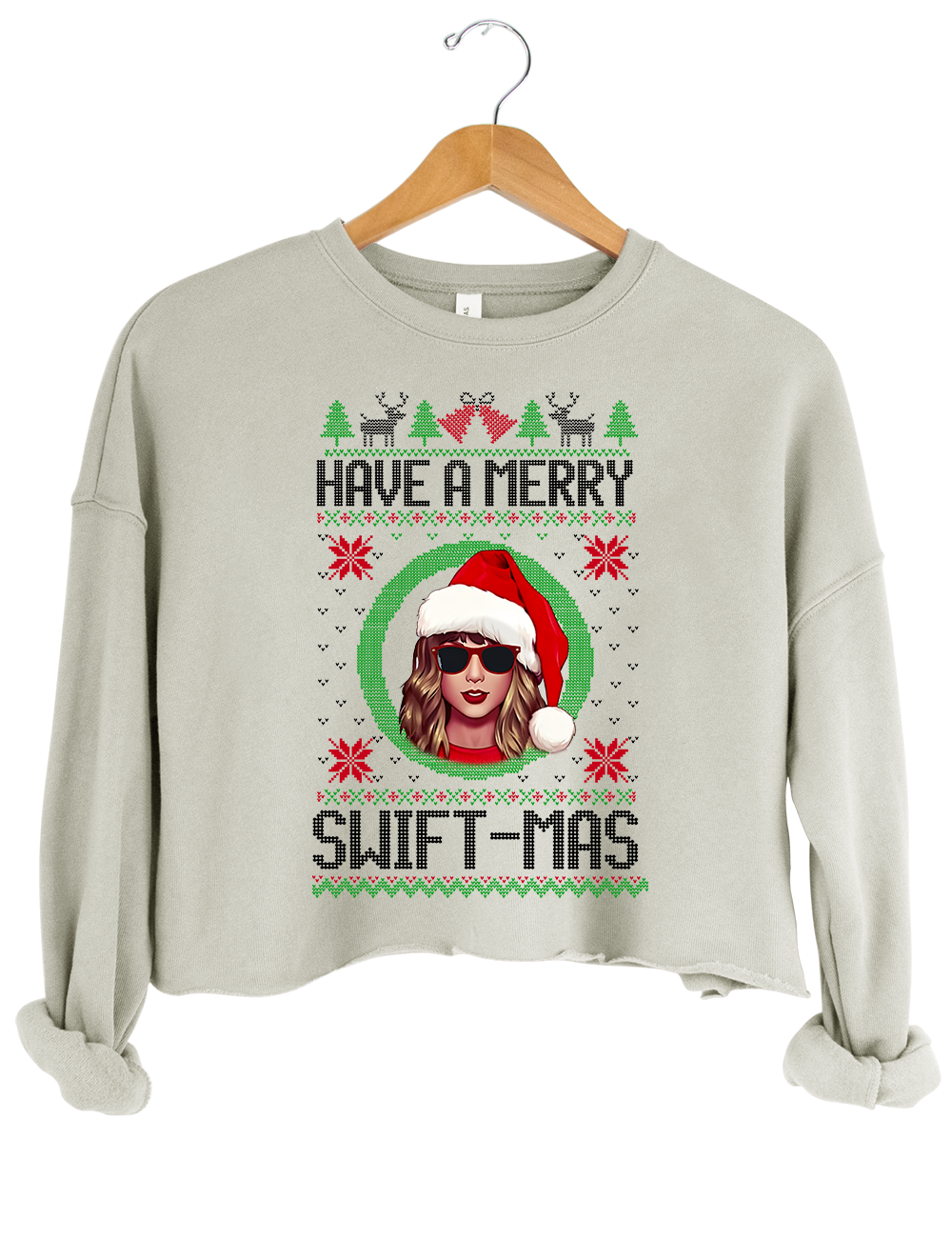 Have A Merry Swiftmas Crop Top