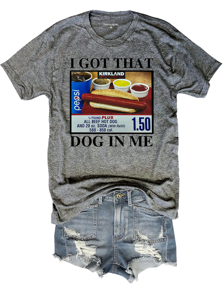 I Got That Dog In Me Crop Sweatshirt