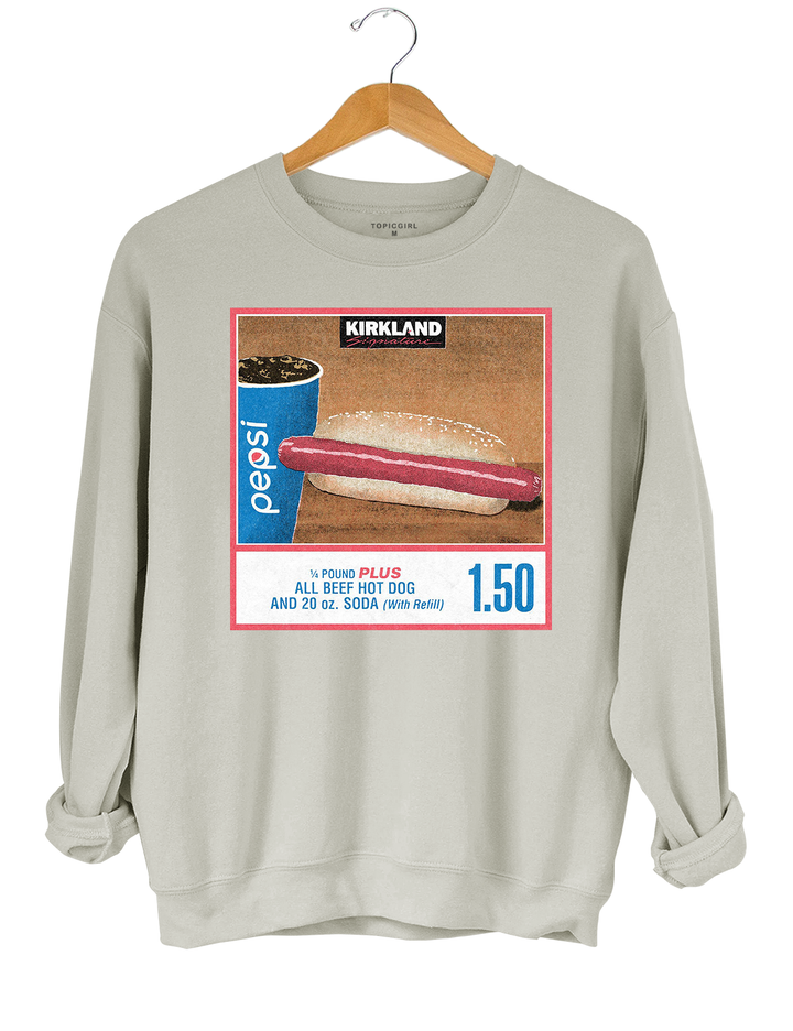 Costco Kirkland Hot Dog Crop Top