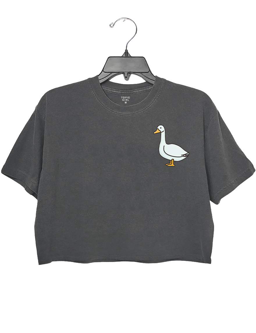 Silly Goose University Crop Top