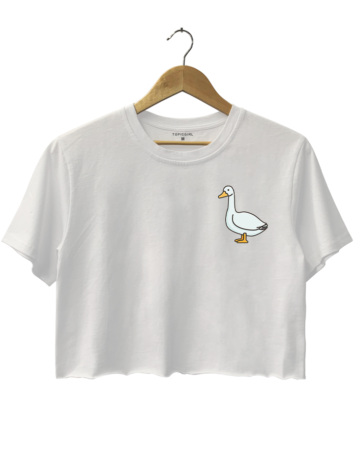 Silly Goose University Crop Top