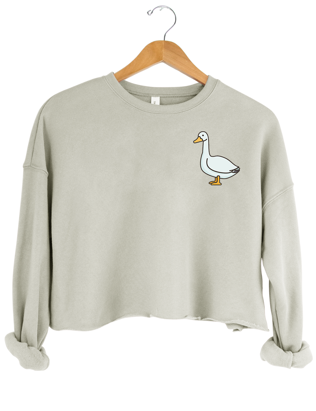 Silly Goose University Crop Top