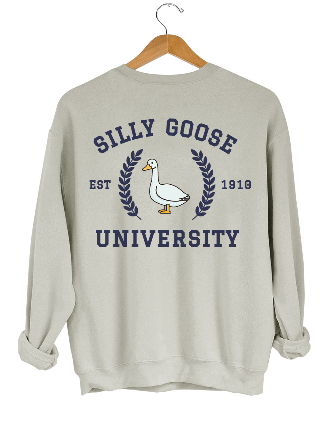 Silly Goose University Crop Top