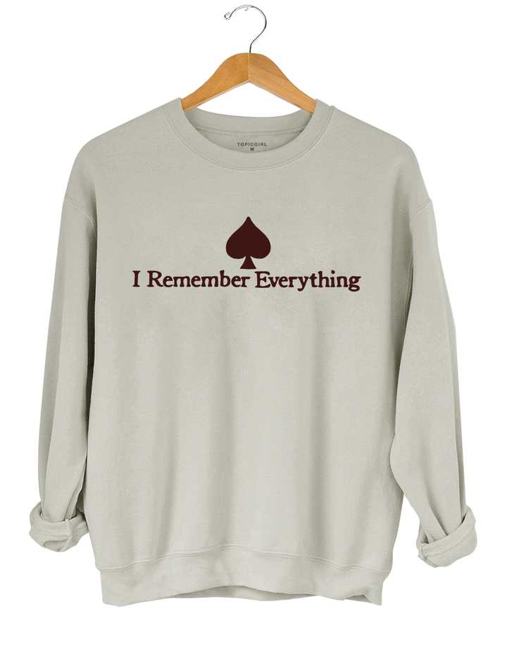 Zach Bryan I Remember Everything Crop Top