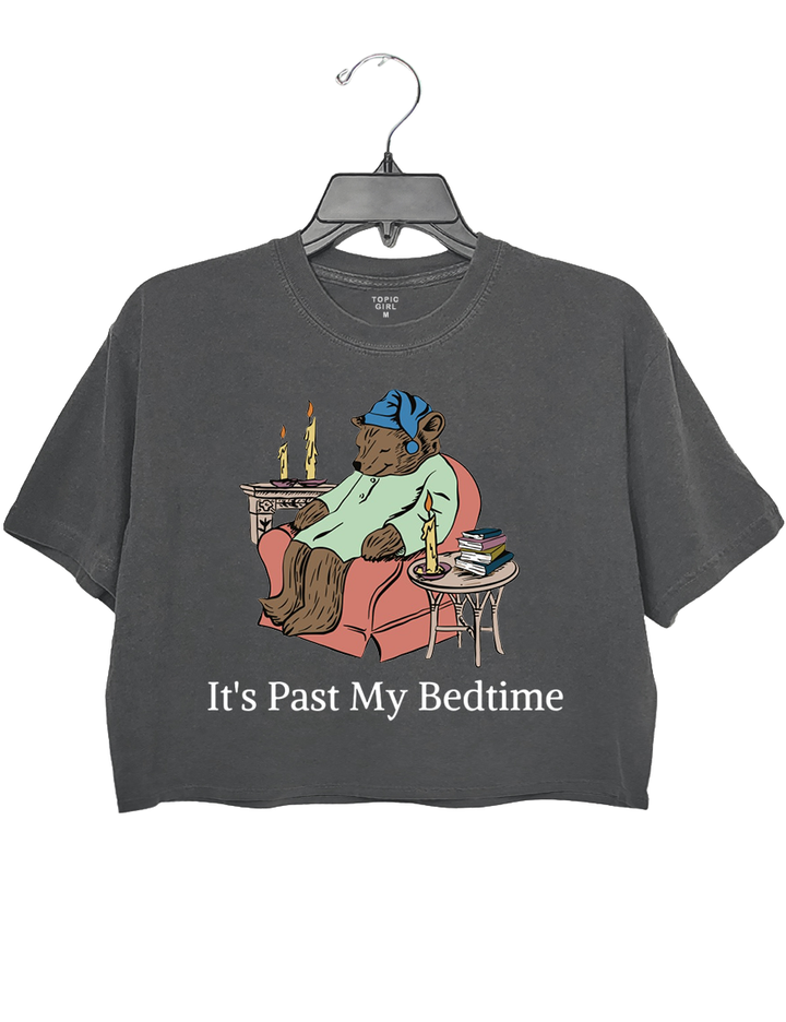 It's Past My Bedtime Crop Top