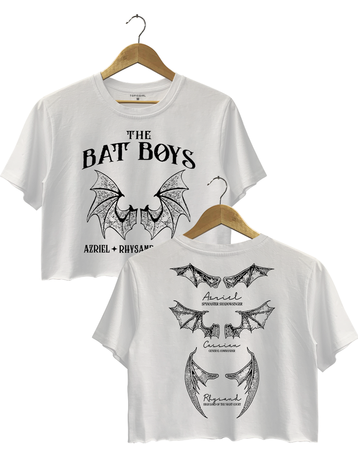 The Bat Boys A Court of Thorn and Roses Crop Top