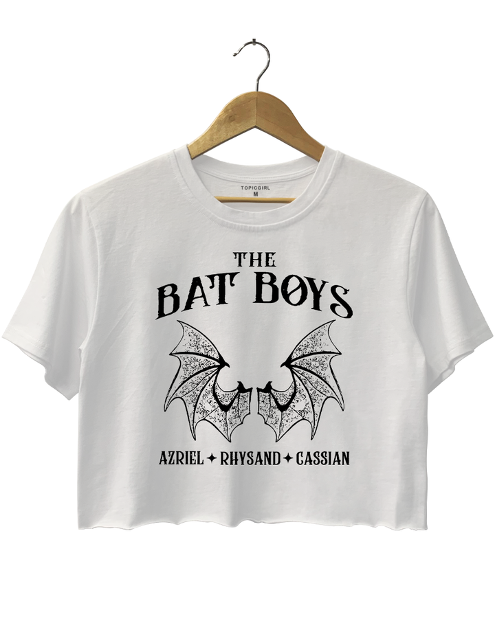 The Bat Boys A Court of Thorn and Roses Crop Top