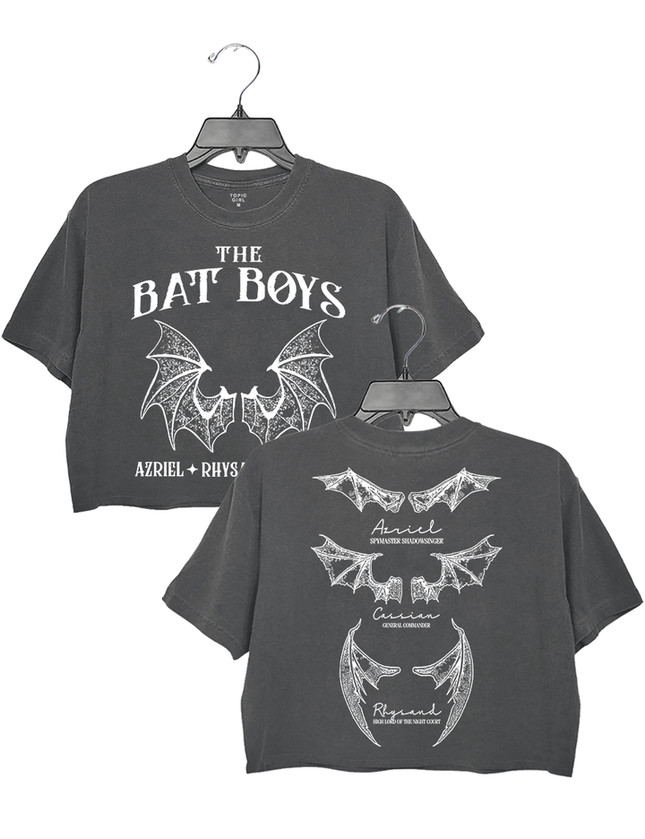 The Bat Boys A Court of Thorn and Roses Crop Top