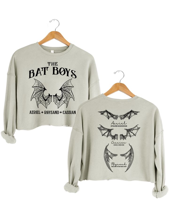 The Bat Boys A Court of Thorn and Roses Crop Top