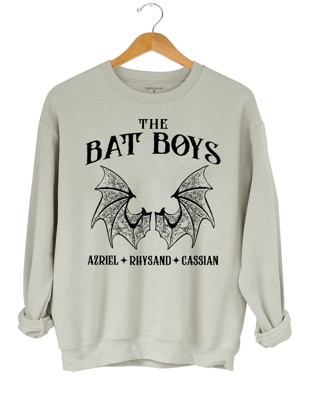 The Bat Boys A Court of Thorn and Roses Crop Sweatshirt